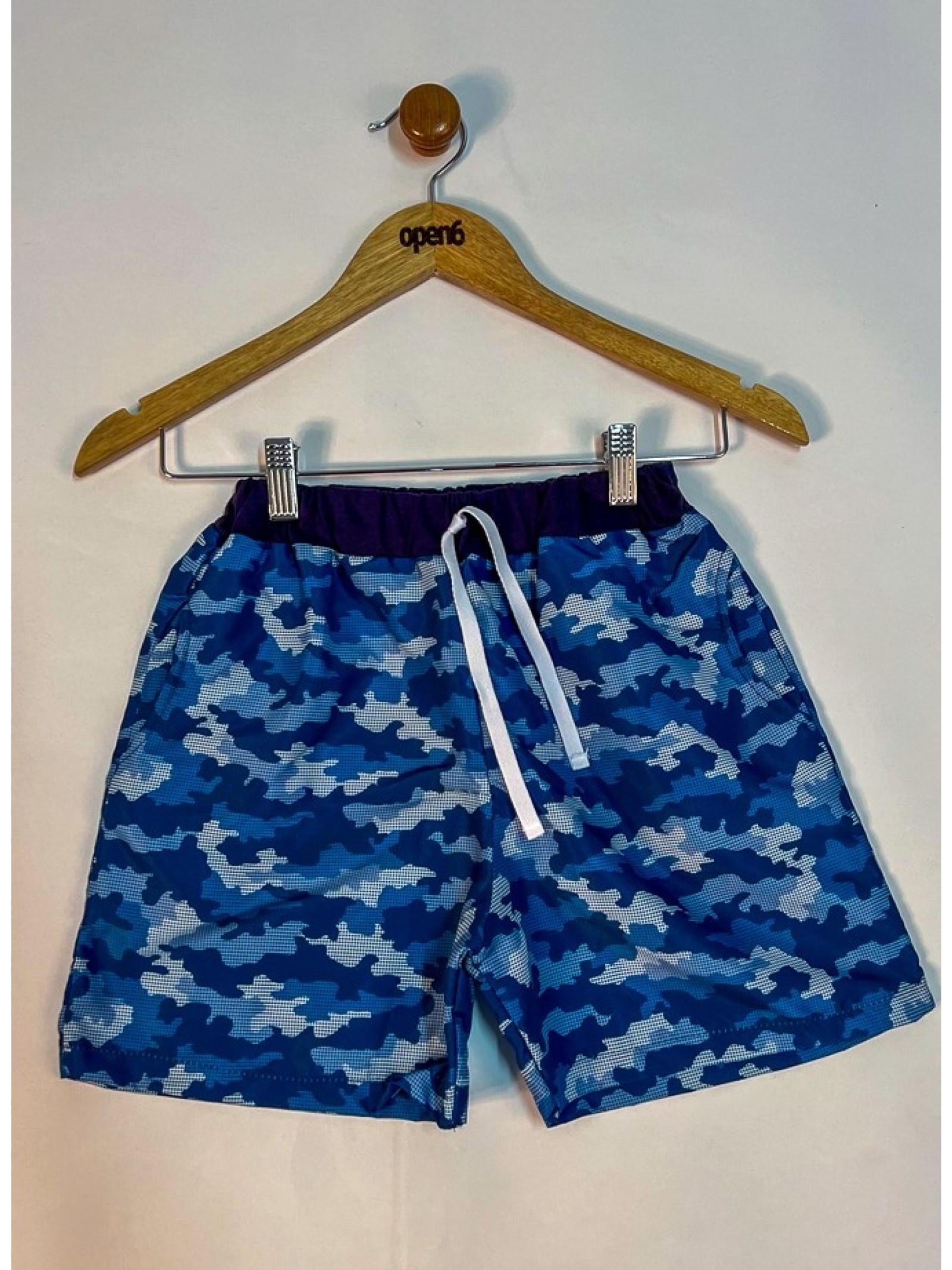 BERMUDA TEEN MASCULINO CAMUFLADA MARINHO 2255 - FTK BRAND