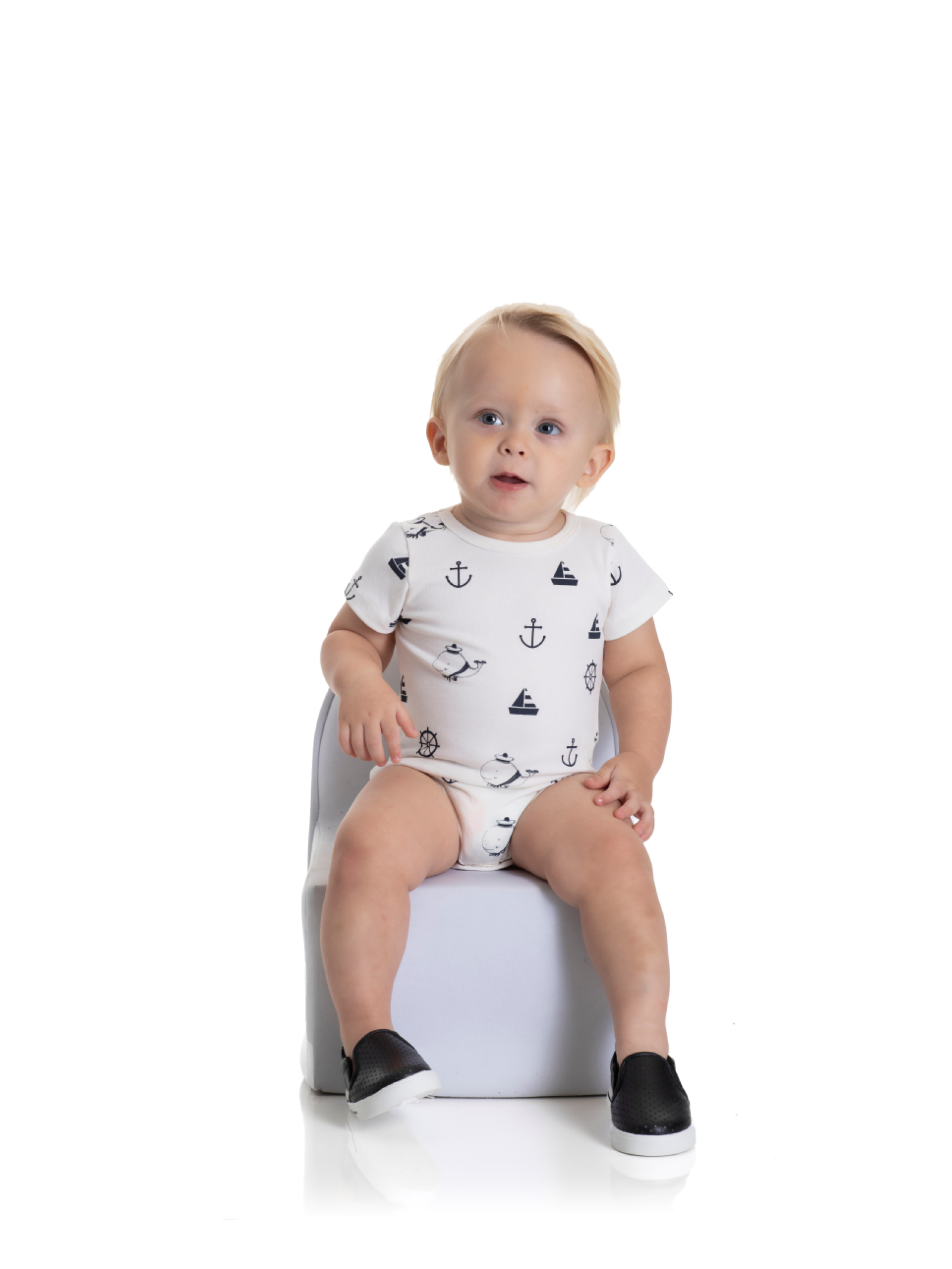 COMBO BODY BEBÊ MASCULINO MARINHEIRO 2226 - FTK BRAND
