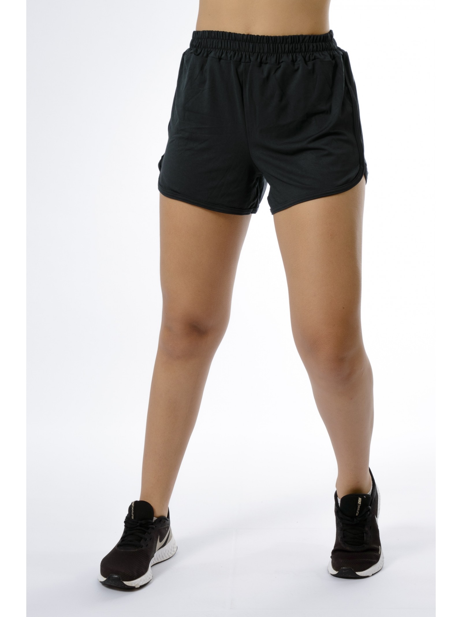 SHORTS CREPE PRETO 4012