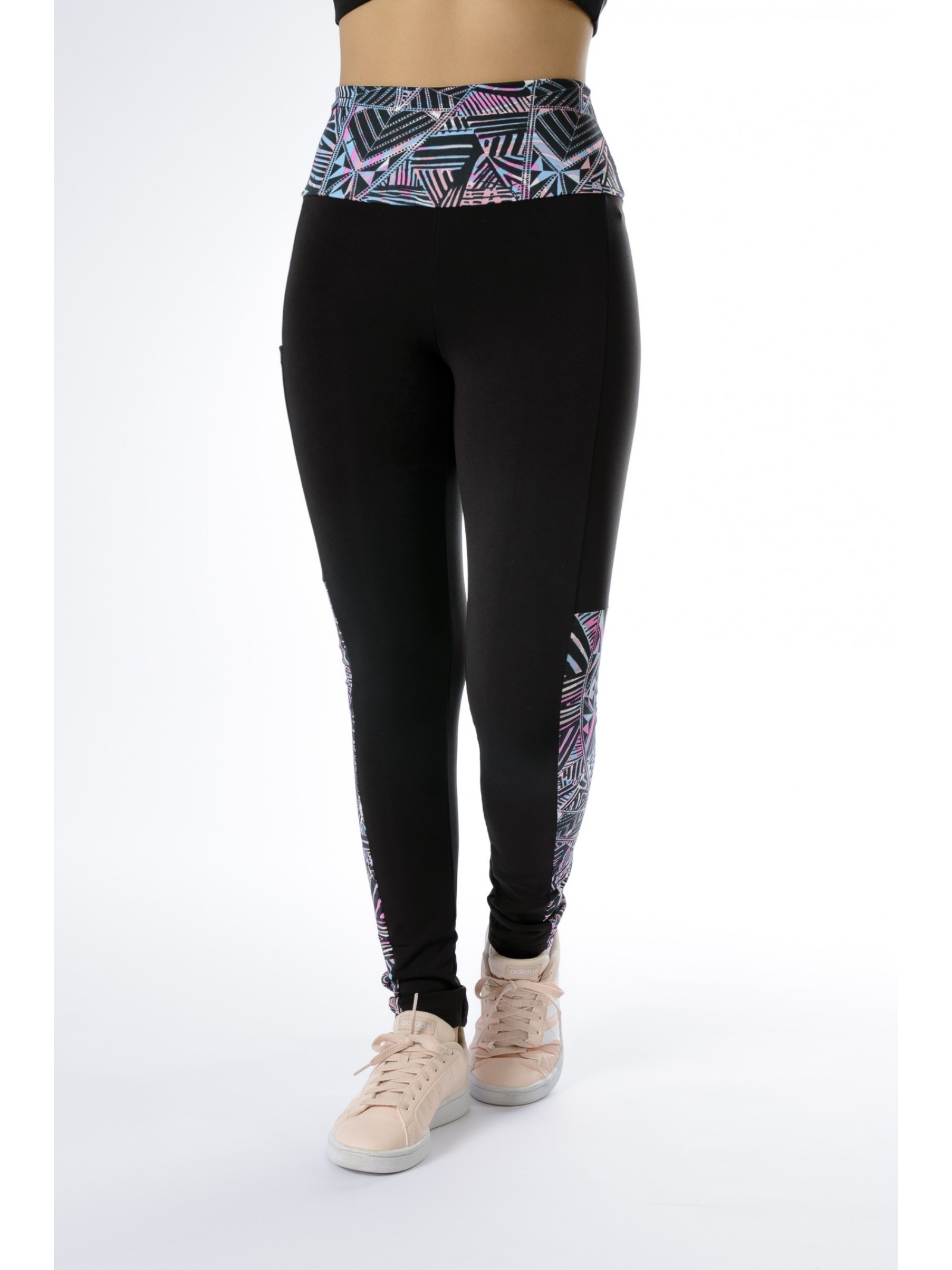 LEGGING SUPLEX PRETO COM RECORTE 4067