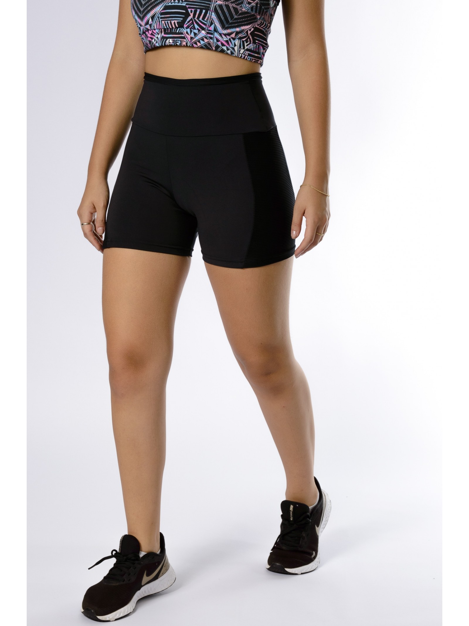 BERMUDA SUPLEX PRETO 4102-1