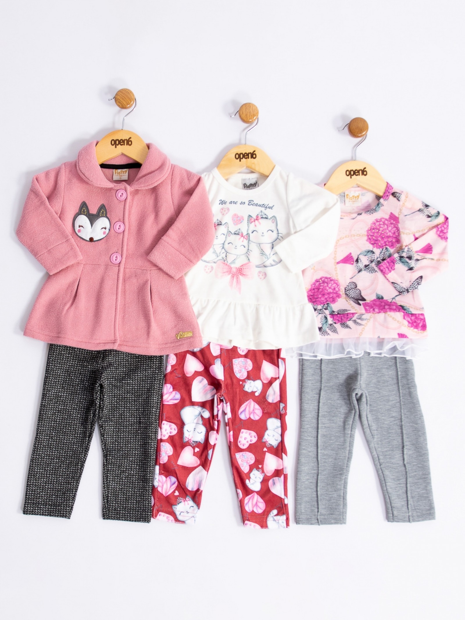 COMBO FEMININO COM 6 PEÇAS TAMANHO G - COD 1