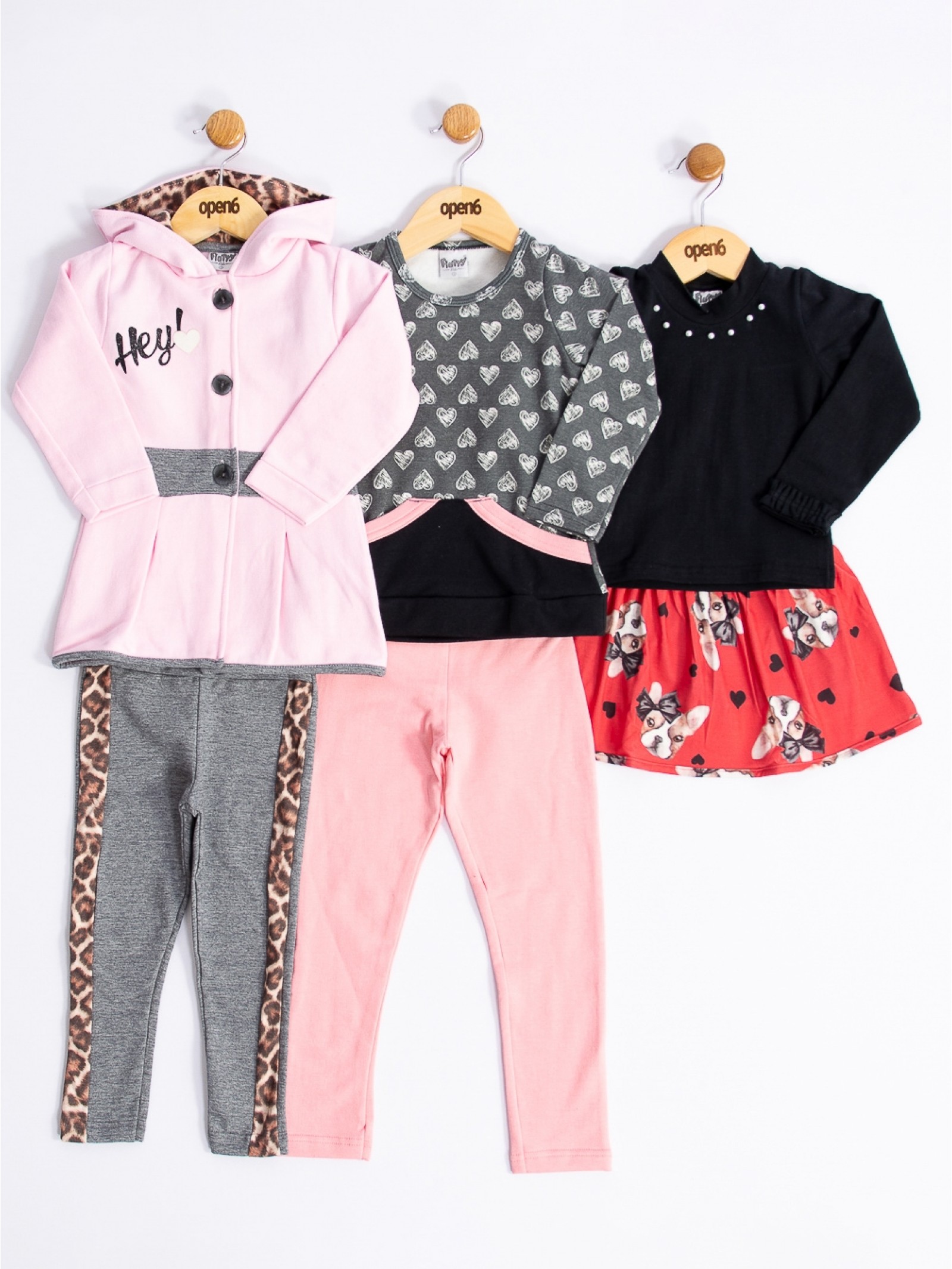COMBO FEMININO COM 6 PEÇAS TAMANHO 3 - COD 10
