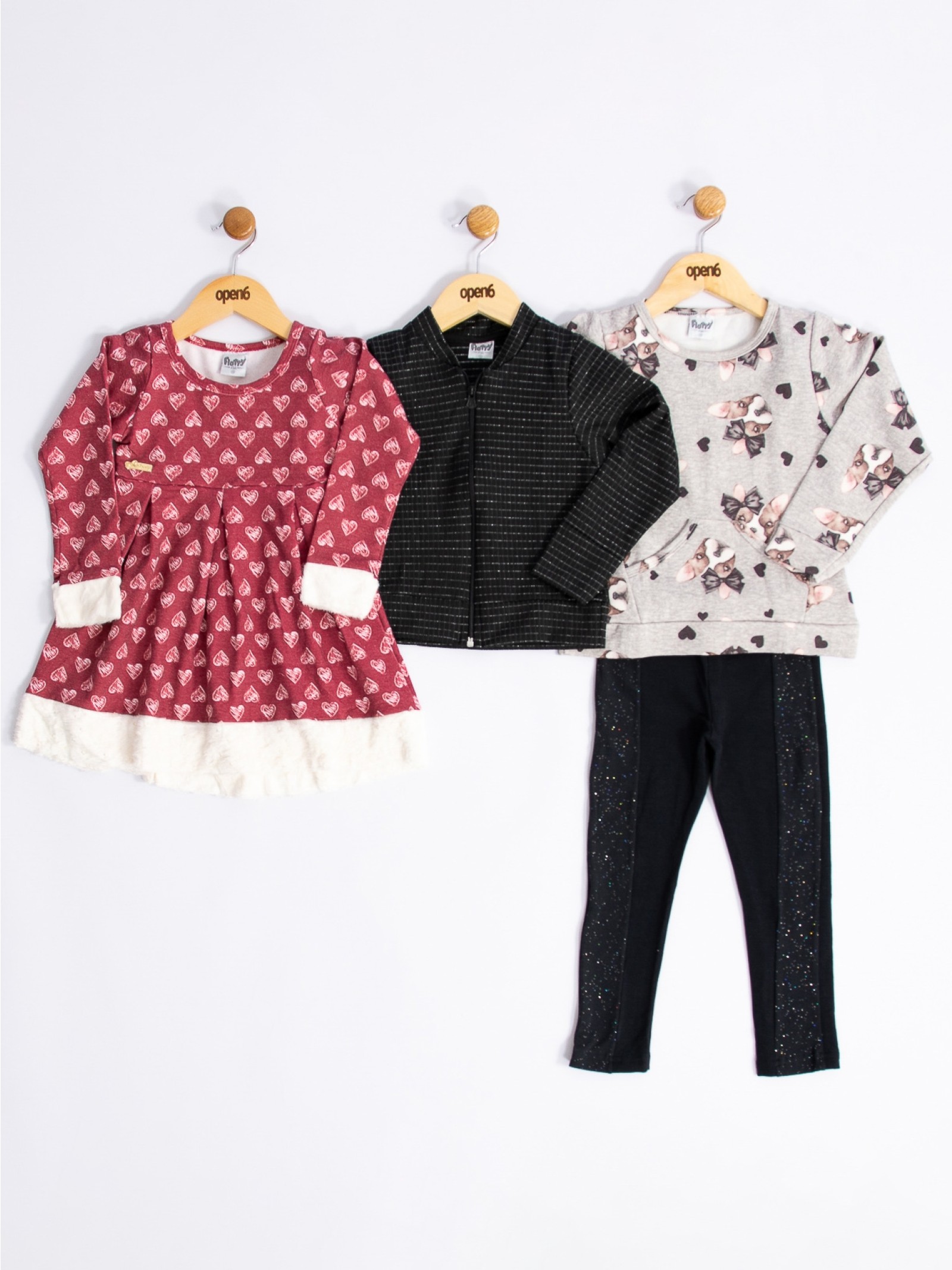 COMBO FEMININO COM 4 PEÇAS TAMANHO 4 - COD 11