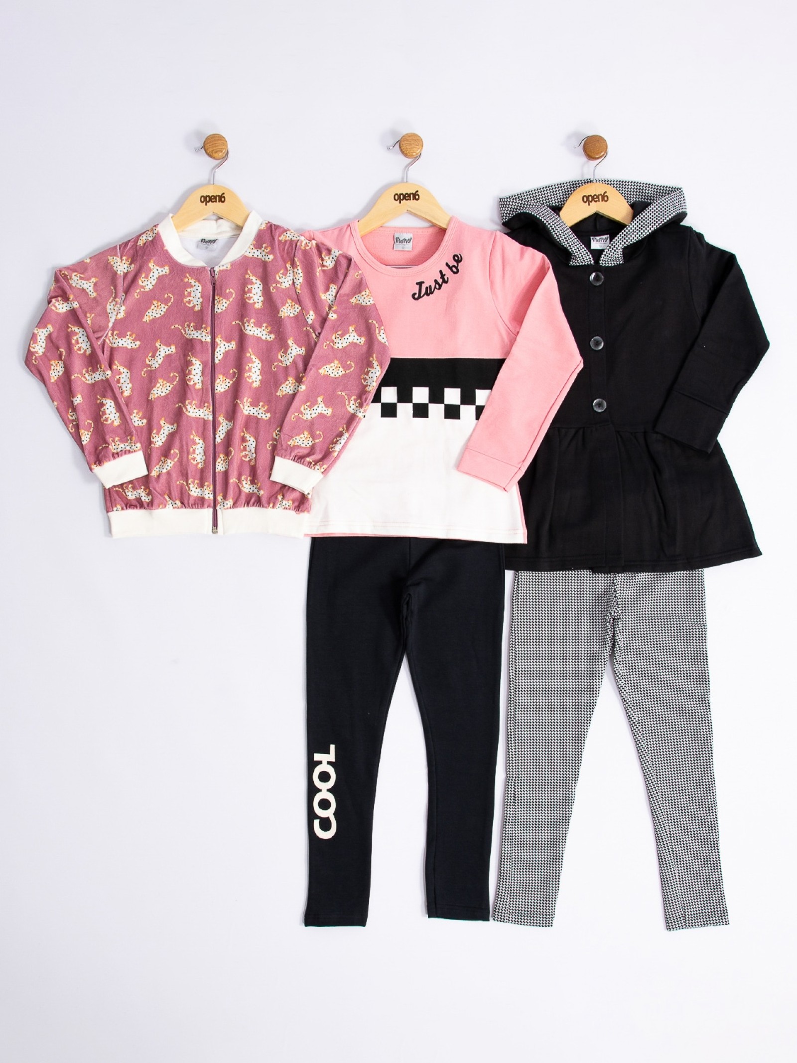 COMBO FEMININO COM 5 PEÇAS  TAMANHO 8 - COD 17