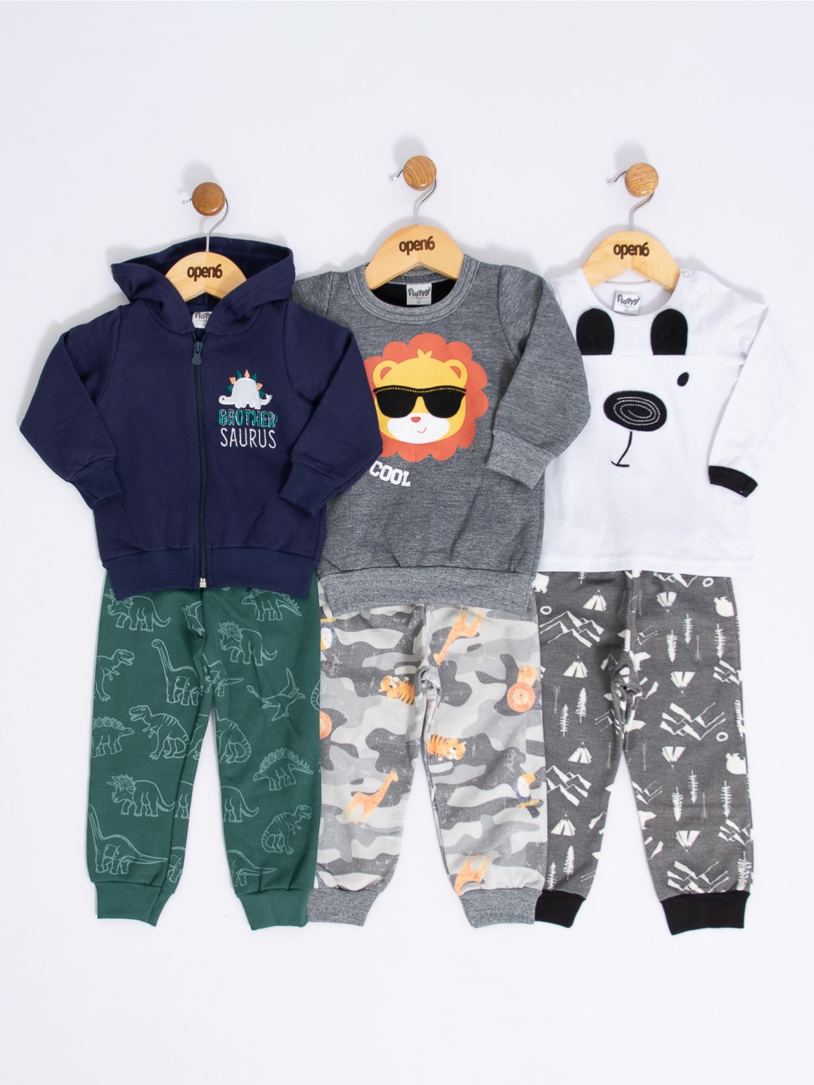 COMBO MASCULINO COM 6 PEÇAS TAMANHO G - COD 2