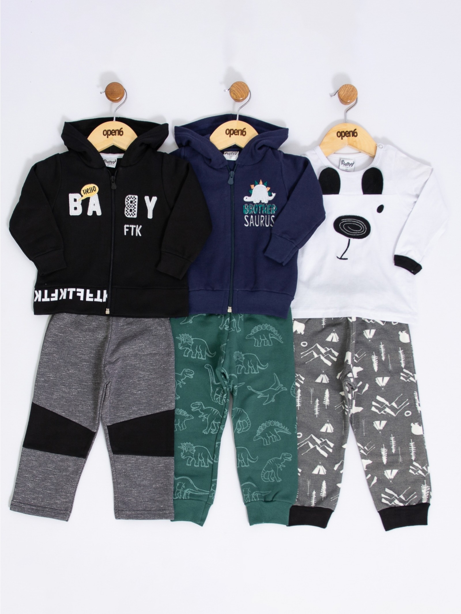 COMBO MASCULINO COM 6 PEÇAS TAMANHO G - COD 3