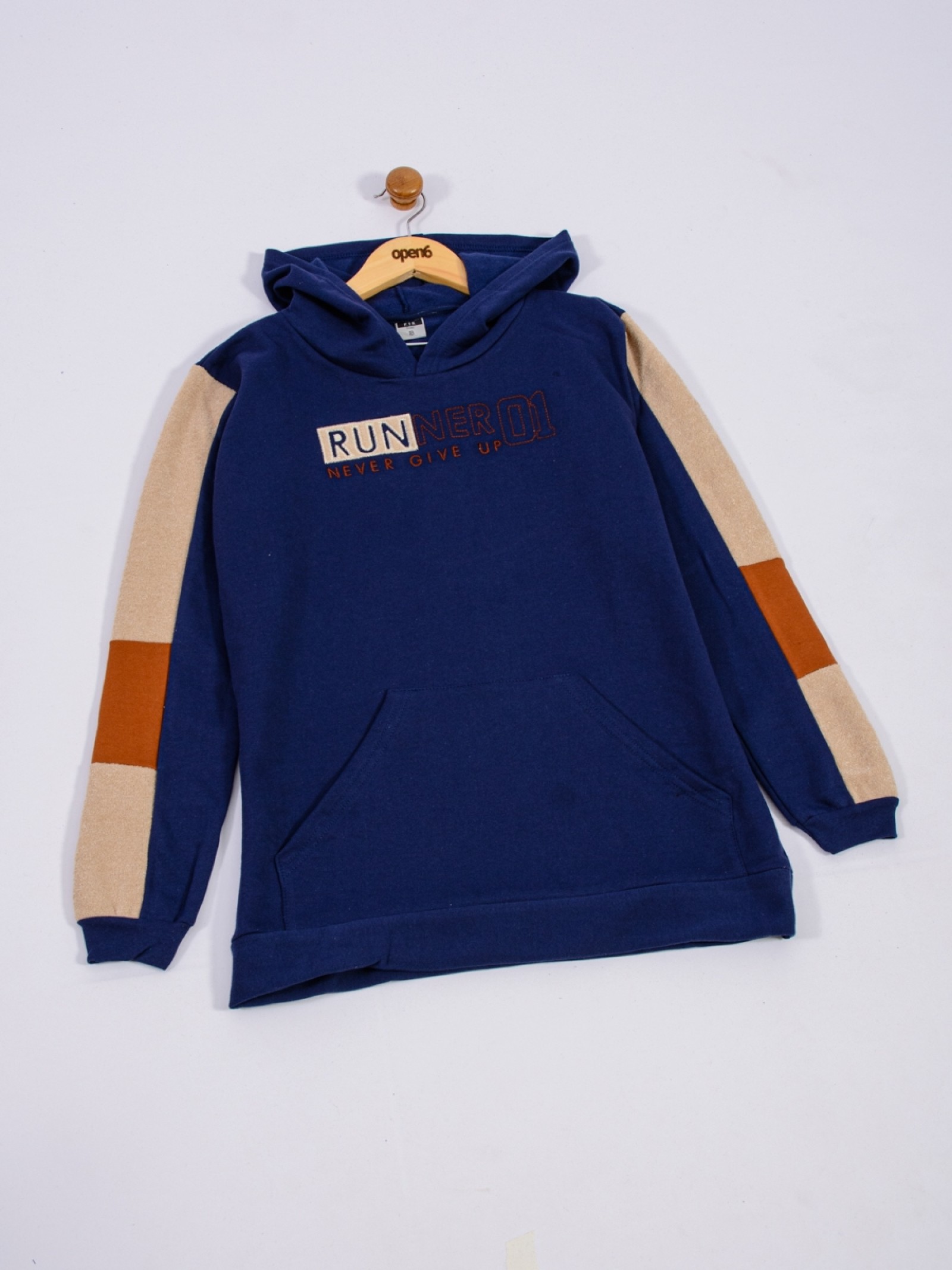 BLUSÃO TEEN MASCULINO RUNNER MARINHO 2483 - FTK BRAND  