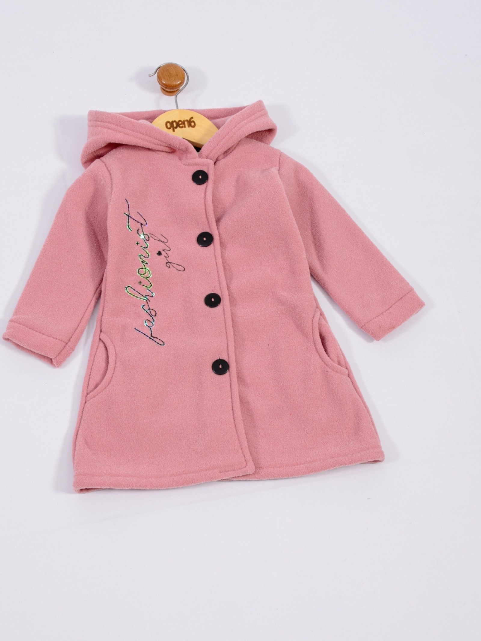 CASACO VESTIDO FASHIONIST ROSA  2433 - FTK BRAND 