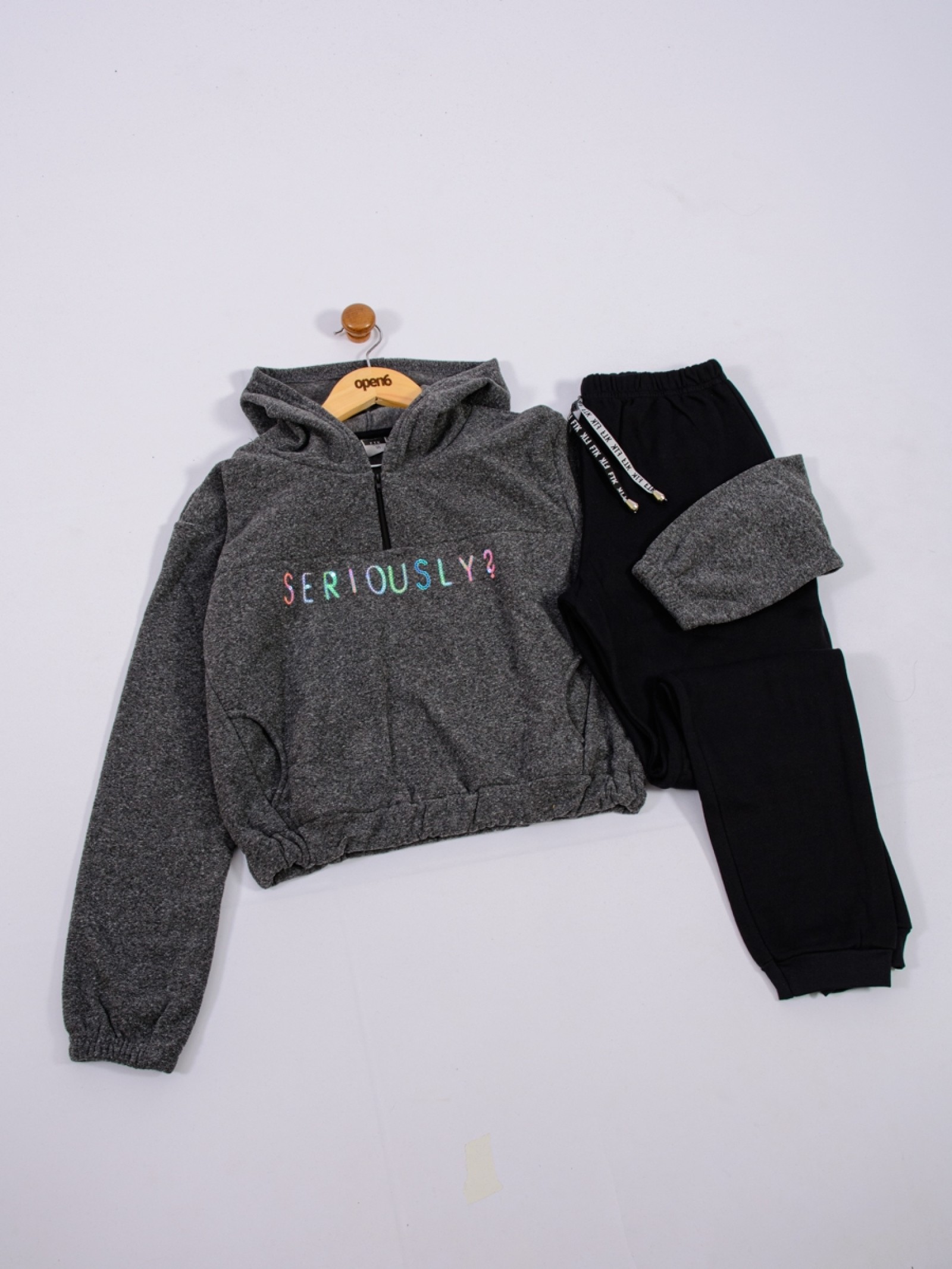 CONJUNTO TEEN FEMININO SERIOUSLY MESCLA  2448 - FTK BRAND