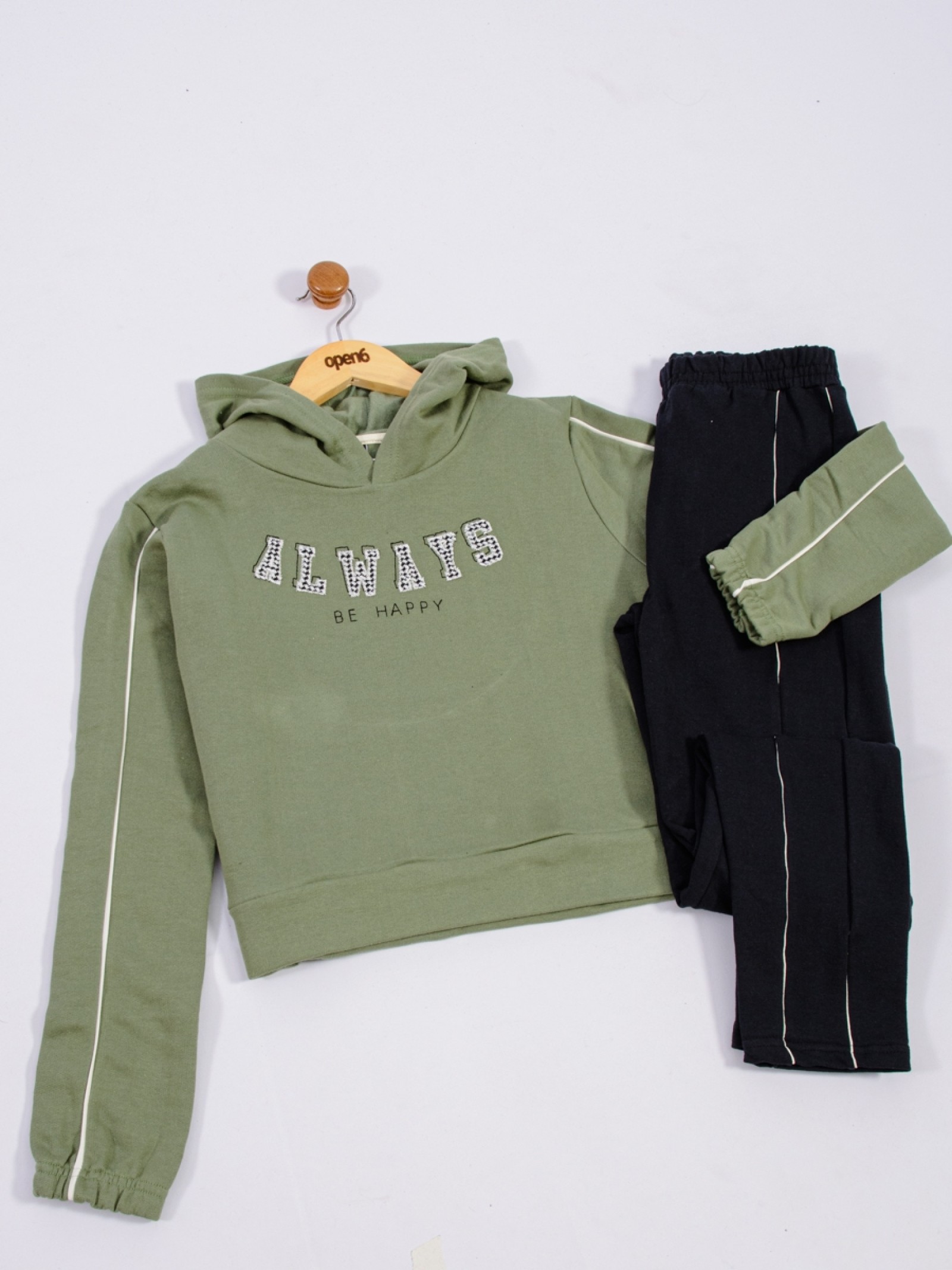 CONJUNTO TEEN FEMININO ALWAYS VERDE CHÁ  2449 - FTK BRAND 