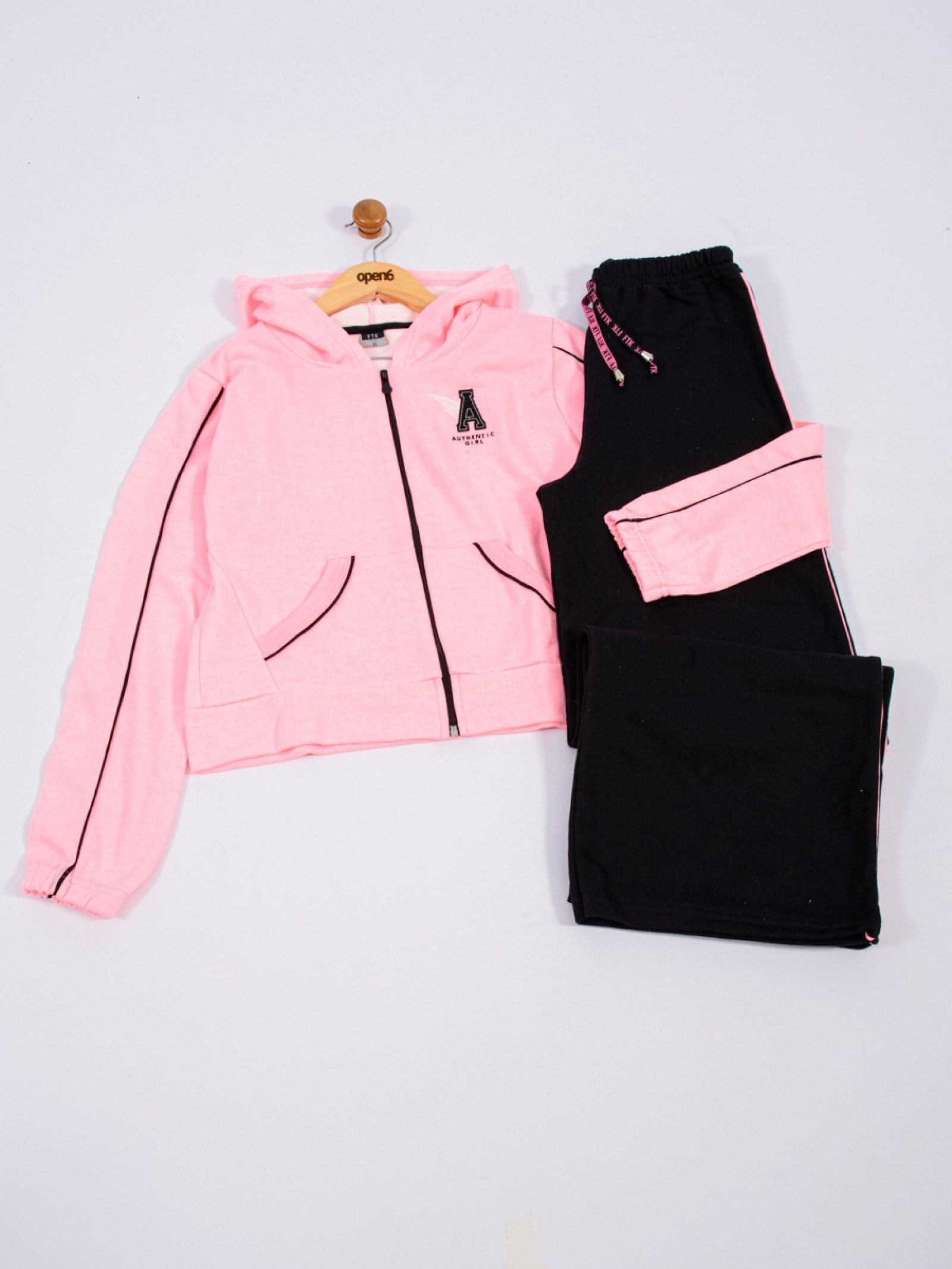 CONJUNTO TEEN FEMININO AUTHENTIC ROSA   2451 - FTK BRAND  