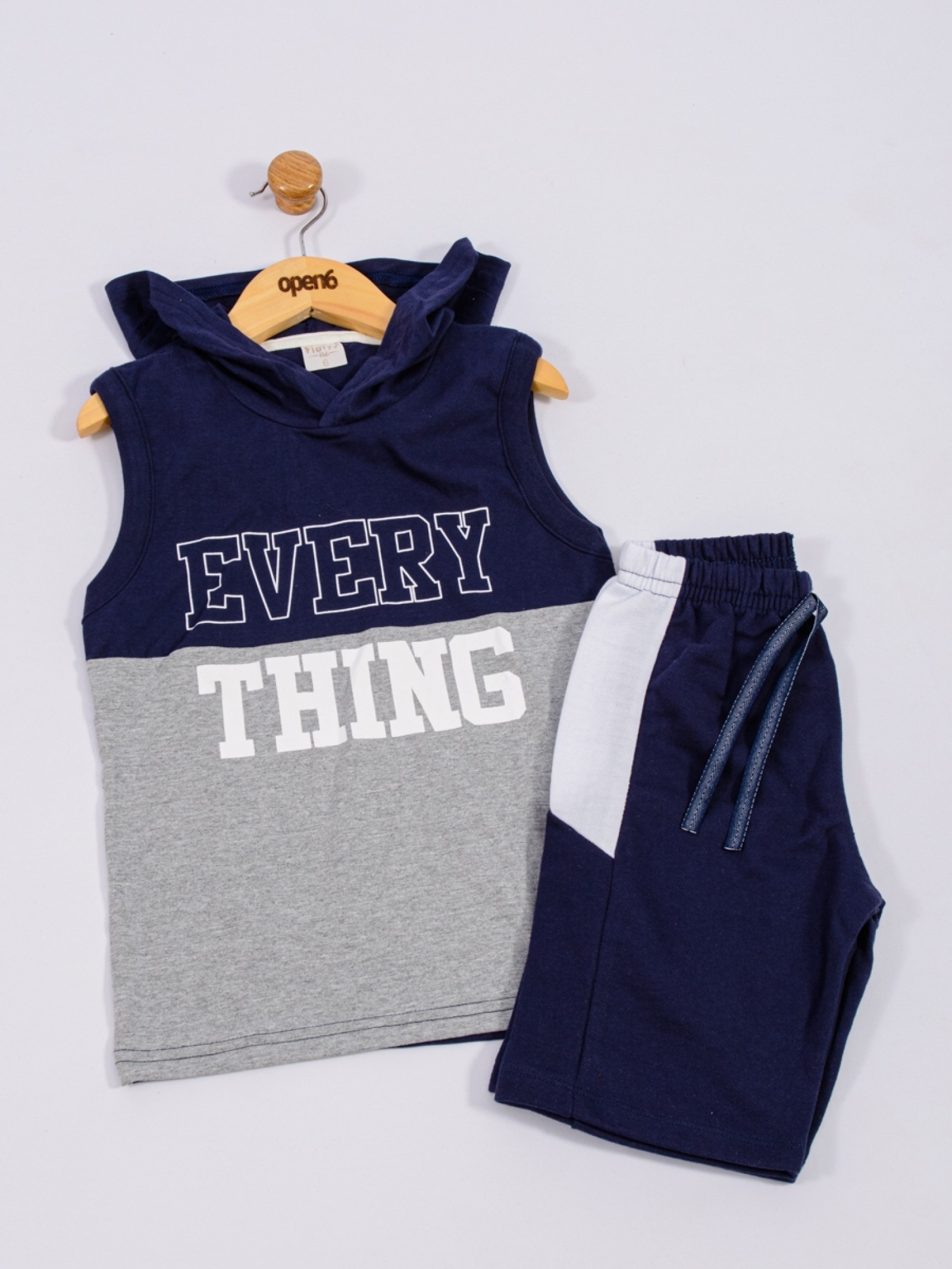 CONJUNTO INFANTIL MASCULINO THINGS MARINHO 2401 - FTK BRAND 