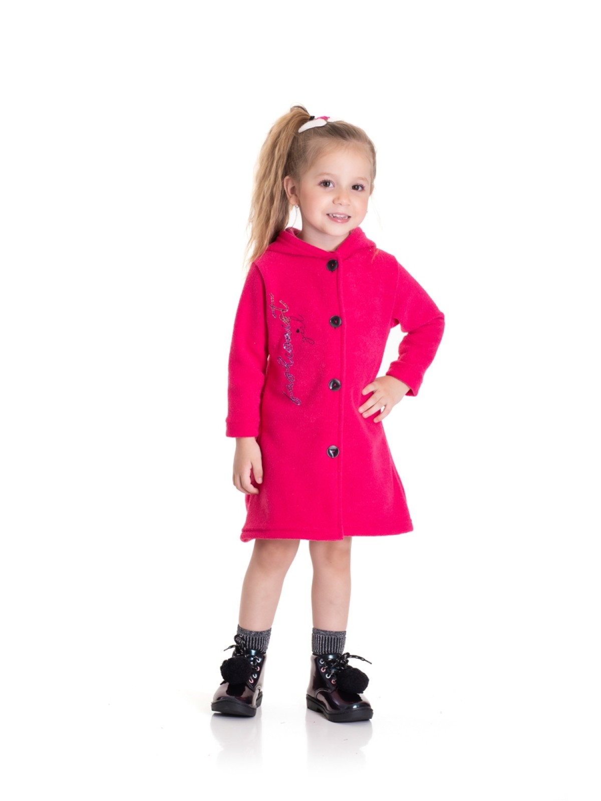 CASACO VESTIDO FASHIONIST PINK 2433 - FTK BRAND