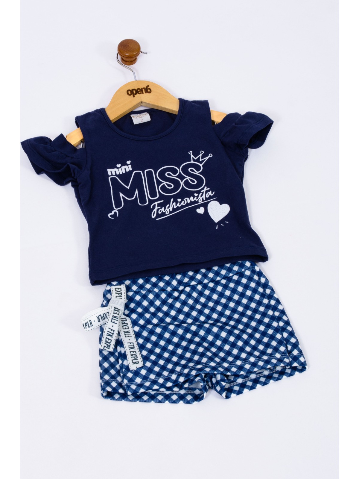 CONJUNTO INFANTIL FEMININO MISS MARINHO 2348 - FTK BRAND
