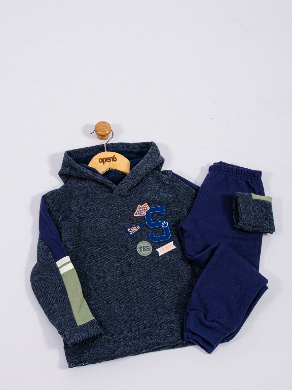 CONJUNTO INFANTIL MASCULINO YES  MARINHO  2459 - FTK BRAND 