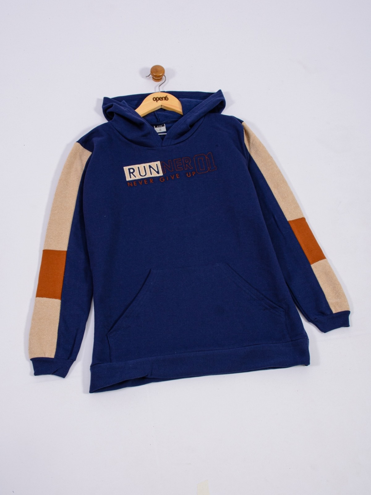 BLUSÃO TEEN MASCULINO RUNNER MARINHO 2483 - FTK BRAND  
