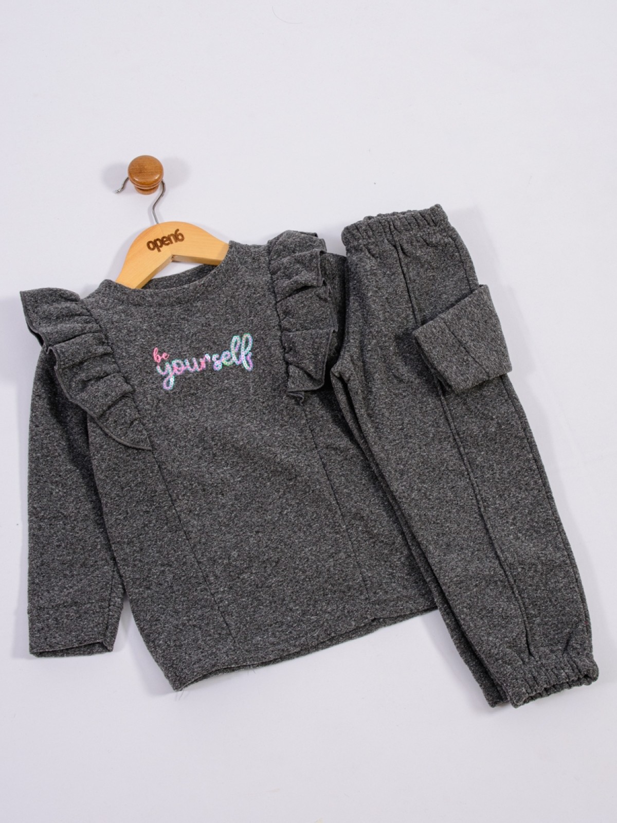 CONJUNTO INFANTIL FEMININO GLAM MESCLA 2430 - FTK BRAND