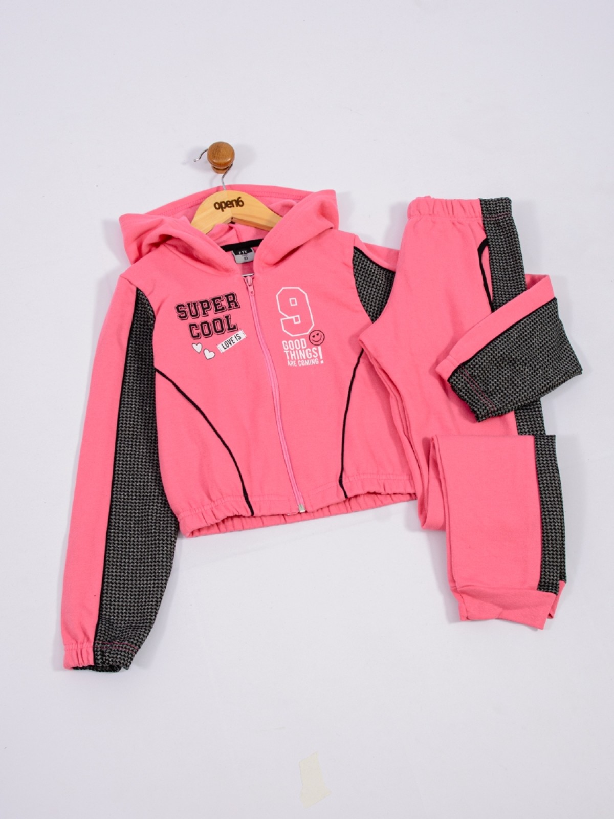 CONJUNTO INFANTIL FEMININO SUPER COOL PINK  2443 - FTK BRAND 