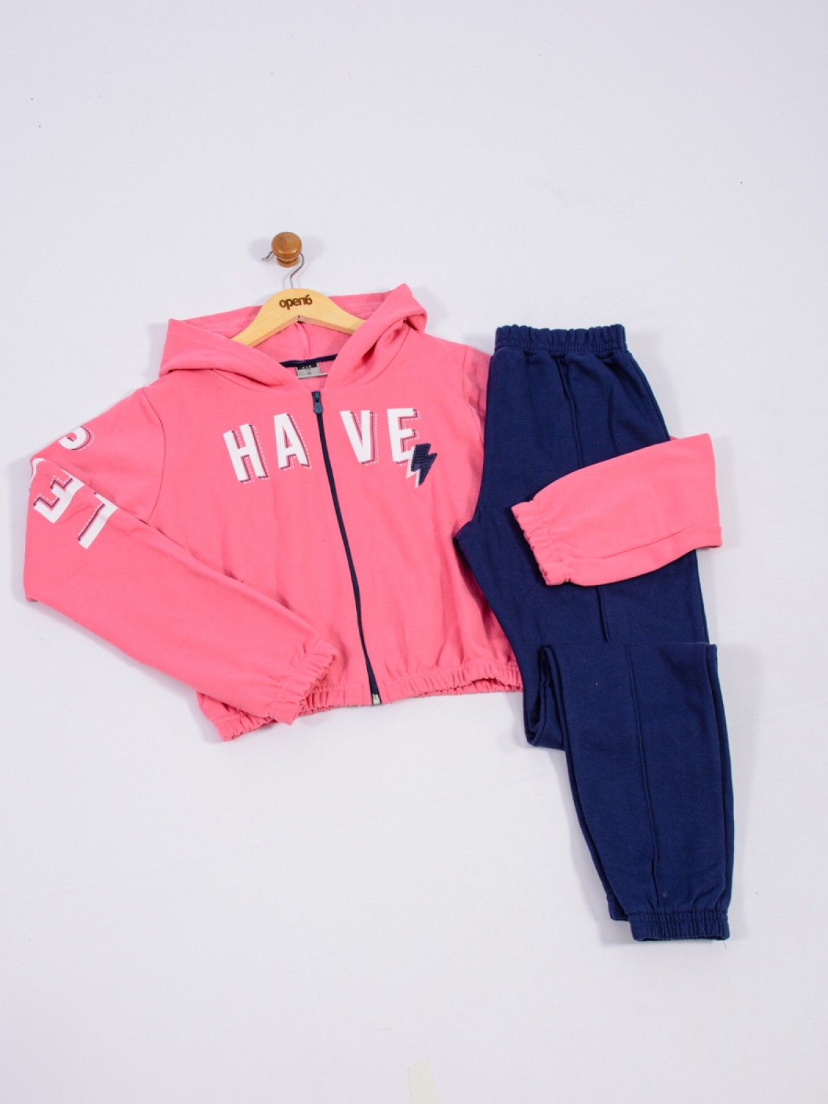 CONJUNTO TEEN FEMININO HAVE FUN PINK  2450 - FTK BRAND  