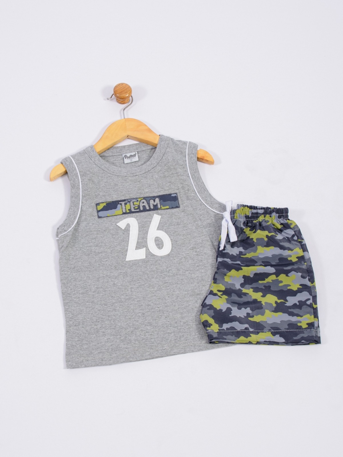 CONJUNTO INFANTIL MASCULINO CAMUFLADO MESCLA 2238 - FTK BRAND 