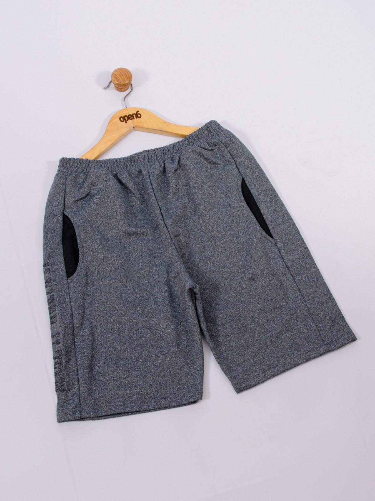 BERMUDA TEEN MASCULINO WORTH IT MESCLA 2256 - FTK BRAND 