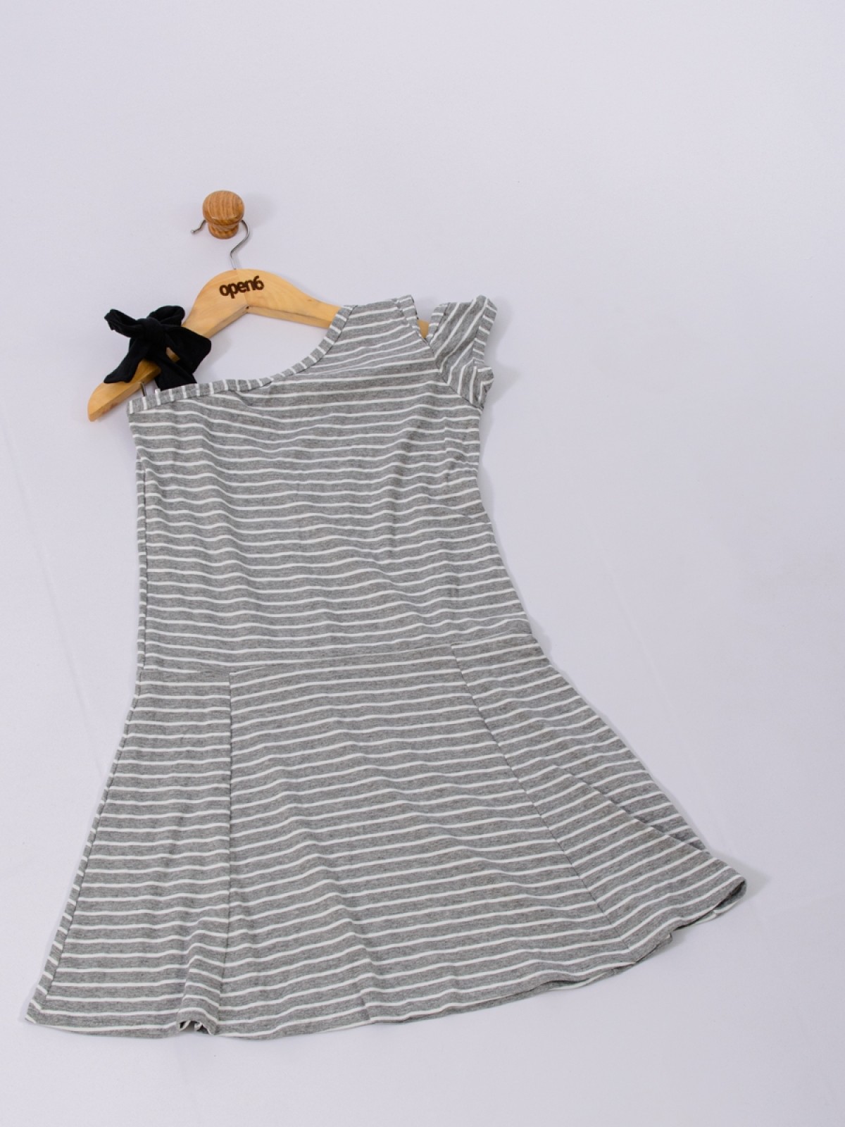 VESTIDO INFANTIL LISTRADO MESCLA 2196 - FTK BRAND 