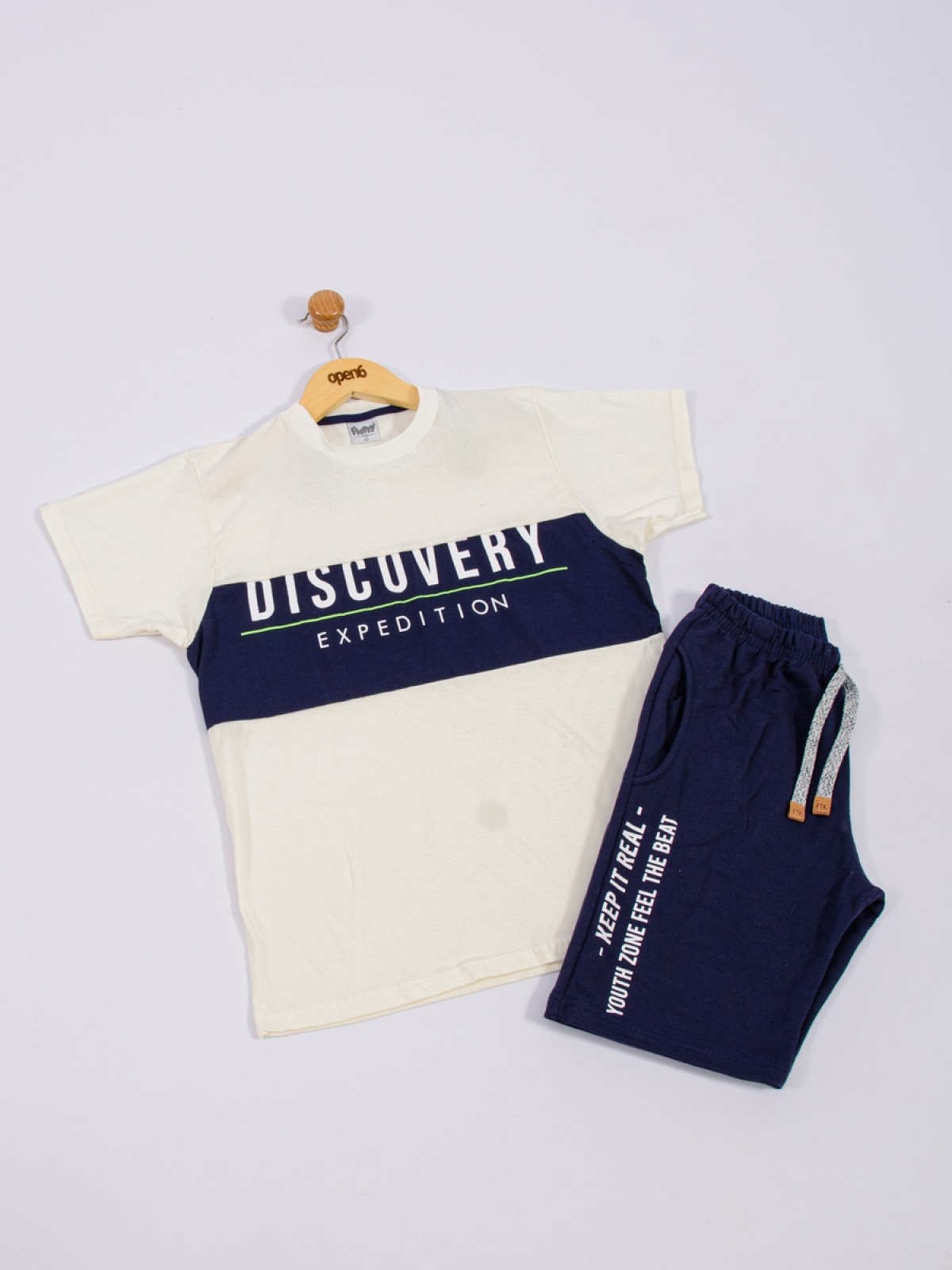 CONJUNTO TEEN MASCULINO DISCOVERY MARINHO 2406 - FTK BRAND
