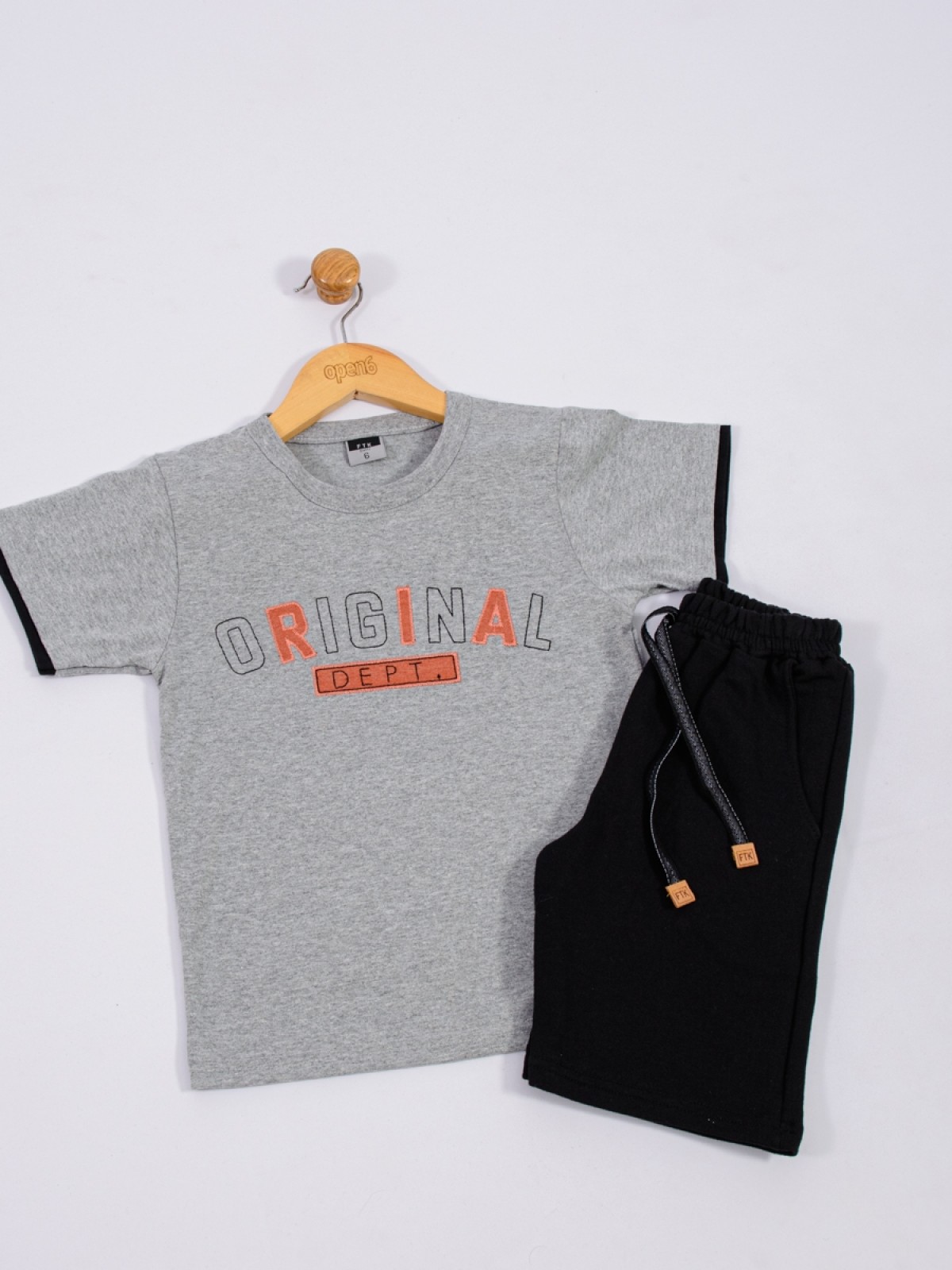 "CONJUNTO INFANTIL MASCULINO ORIGINAL MESCLA 2422 - FTK BRAND 