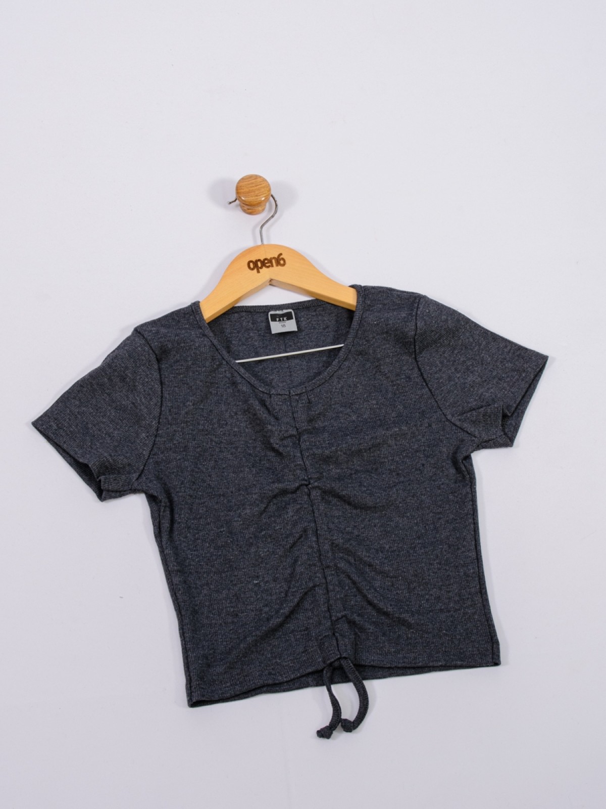 "CROPPED TEEN FEMININO RIBANA MESCLA  2384 - FTK BRAND 
