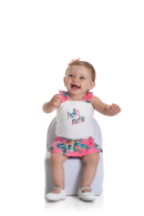 CONJUNTO BEBÊ FEMININO SAFARI PINK 2179 - FTK BRAND 