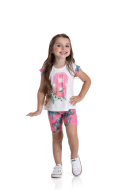 CONJUNTO INFANTIL FEMININO NUMERAL PINK 2185 - FTK BRAND