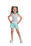 CONJUNTO INFANTIL PIPOCA VERDE  2200 - FTK BRAND