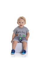CONJUNTO BEBÊ MASCULINO SAILOR MESCLA 2230 - FTK BRAND