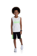 CONJUNTO INFANTIL MASCULINO GAME OFF WHITE 2248 - FTK BRAND