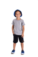 CONJUNTO INFANTIL MASCULINO FUTURE MESCLA 2398 - FTK BRAND 