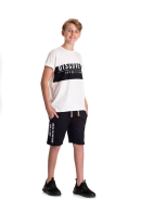 CONJUNTO TEEN MASCULINO DISCOVERY PRETO 2406 - FTK BRAND