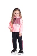 CONJUNTO INFANTIL FEMININO SHINE ROSA NEON 2425 - FTK BRAND