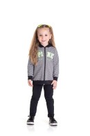 CONJUNTO INFANTIL FEMININO PINK DAY BRANCO 2427 - FTK BRAND