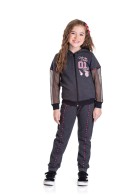 CONJUNTO INFANTIL FEMININO GIRL MESCLA 2441 - FTK BRAND 