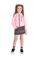 CONJUNTO INFANTIL FEMININO SUNDAY ROSA  2445 - FTK BRAND