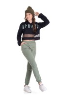 CONJUNTO TEEN FEMININO UPDATE PRETO 2447 - FTK BRAND 