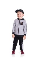 CONJUNTO INFANTIL MASCULINO  PLAY PRETO 2461 - FTK BRAND