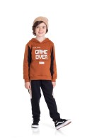 CONJUNTO INFANTIL MASCULINO GAME OVER CARAMELO 2466 - FTK BRAND 