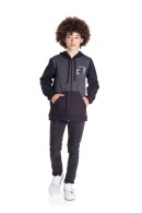 JAQUETA MASCULINA TEEN WORLD PRETA  2480 - FTK BRAND  