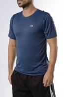 CAMISETA POLIAMIDA FITNESS MARINHO 4080