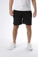 BERMUDA DE TACTEL COM   ELASTANO PRETO 4086