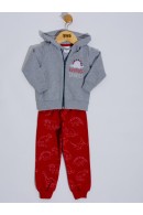 CONJUNTO INFANTIL MASCULINO  SAURUS  MESCLA 2172  - FTK BRAND