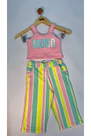 CONJUNTO INFANTIL FEMININO MOOD ROSA 2205 - FTK BRAND 