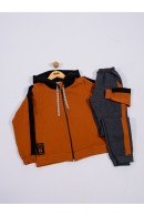 CONJUNTO INFANTIL MASCULINO CLUB CARAMELO 2469 - FTK BRAND